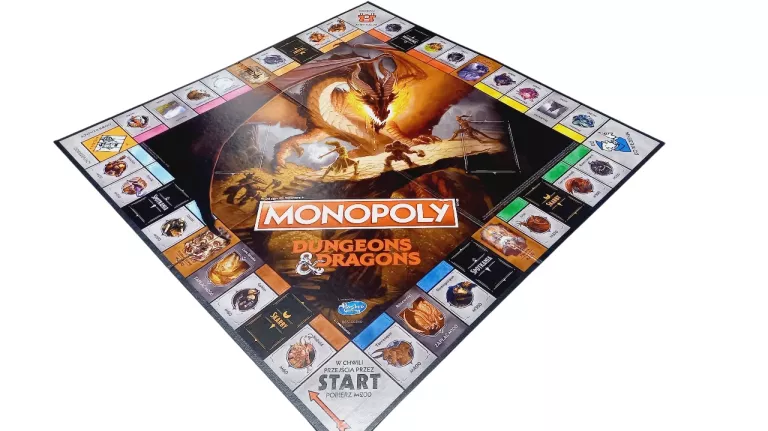 GRA PLANSZOWA HASBRO MONOPOLY DUGEONS& DRAGONS PL