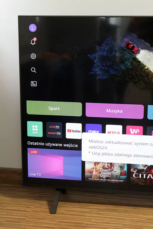 TELEWIZOR LG 55UR78003LK 4K UHD 55 CALI SMART TV