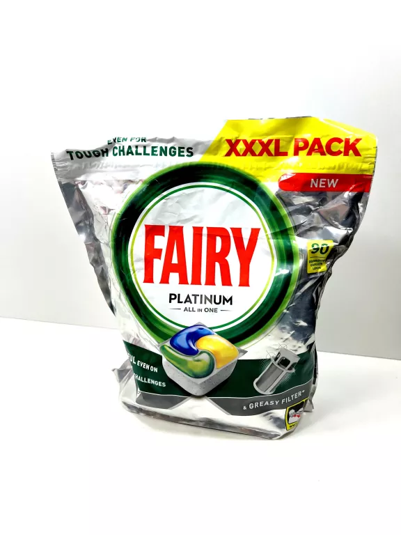 FAIRY PLATINUM ALL IN ONE KAPSUŁKI DO ZMYWARKI CYTRYNA 90 SZT.