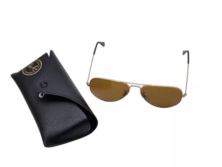 PRZECIWSŁONECZNE OKULARY RAYBAN AVIATORY PILOTKI ORYGINALNE