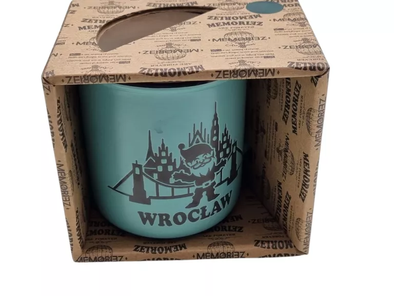 CERAMICZNY KUBEK PAMIĄTKA WROCŁAW