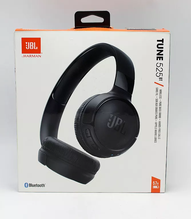 SŁUCHAWKI NAUSZNE BT JBL TUNE 525BT CZARNE