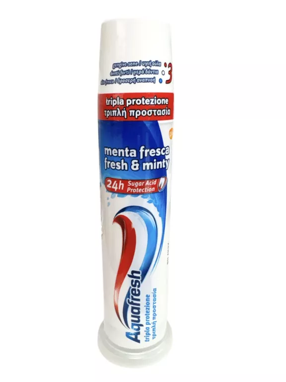 AQUAFRESH FRESH & MINTY PASTA DO ZĘBÓW PUMP 100 ML