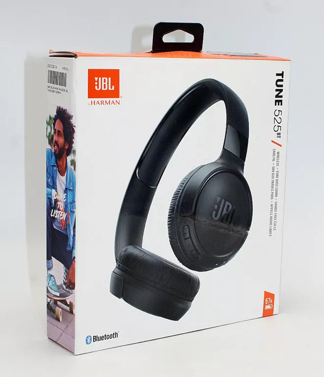 SŁUCHAWKI NAUSZNE BT JBL TUNE 525BT CZARNE