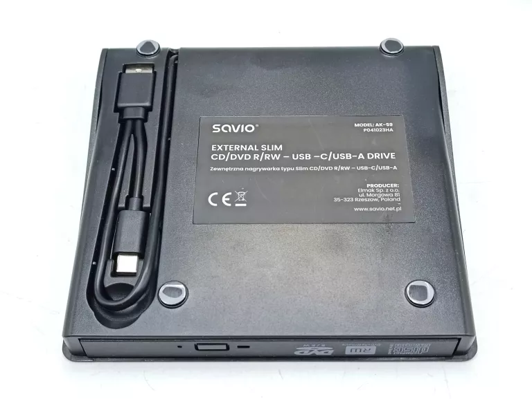 NAGRYWARKA DVD ZEWNĘTRZNA SAVIO AK-59