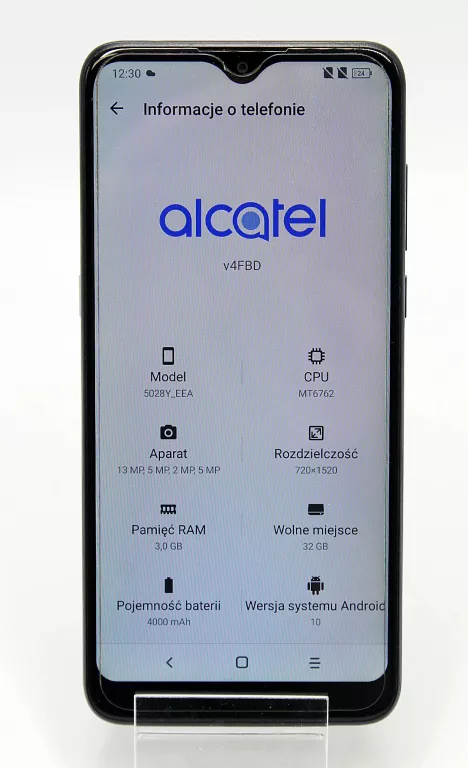 TELEFON ALCATEL 1S (5028Y_EEA) 3+32GB NIEBIESKI