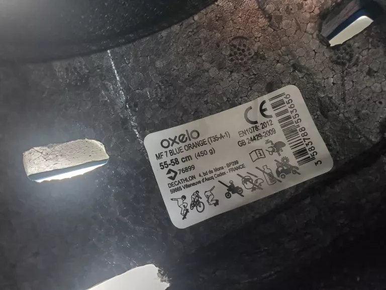 KASK OXELO MF 7 55-58 CM ROZMIAR M
