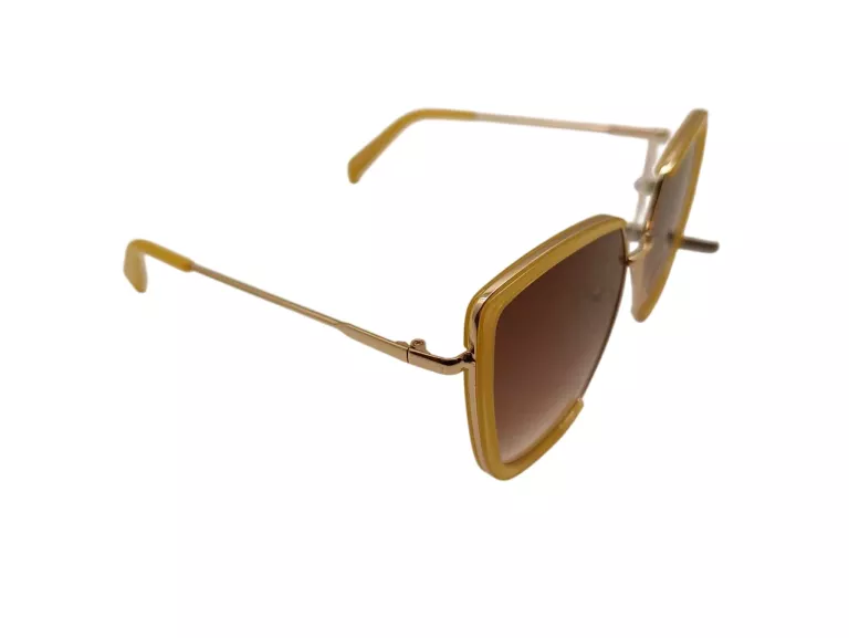 OKULARY PRZECIWSŁONECZNE BIJOU BRIGITTE 102.995.690 ŻÓŁTO ZŁOTE METKA
