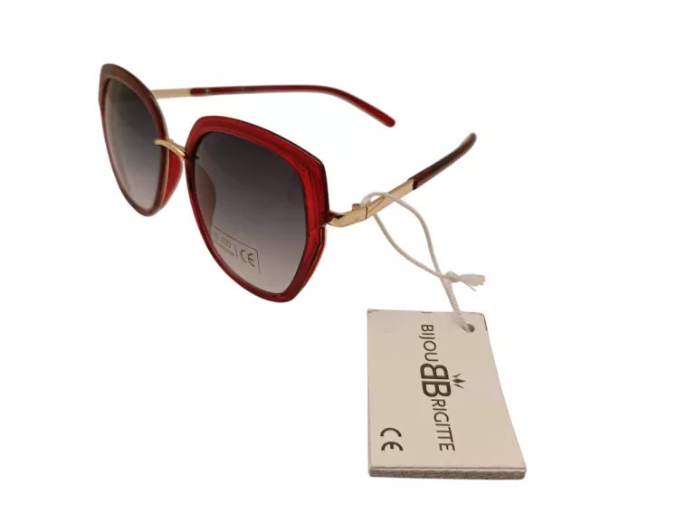 OKULARY PRZECIWSŁONECZNE BIJOU BRIGITTE 102.971.630/01 BORDO UV400 METKA
