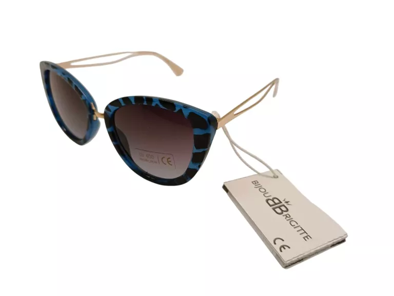 OKULARY PRZECIWSŁONECZNE BIJOU BRIGITTE 102.934.640 NIEBIESKA PANTERKA