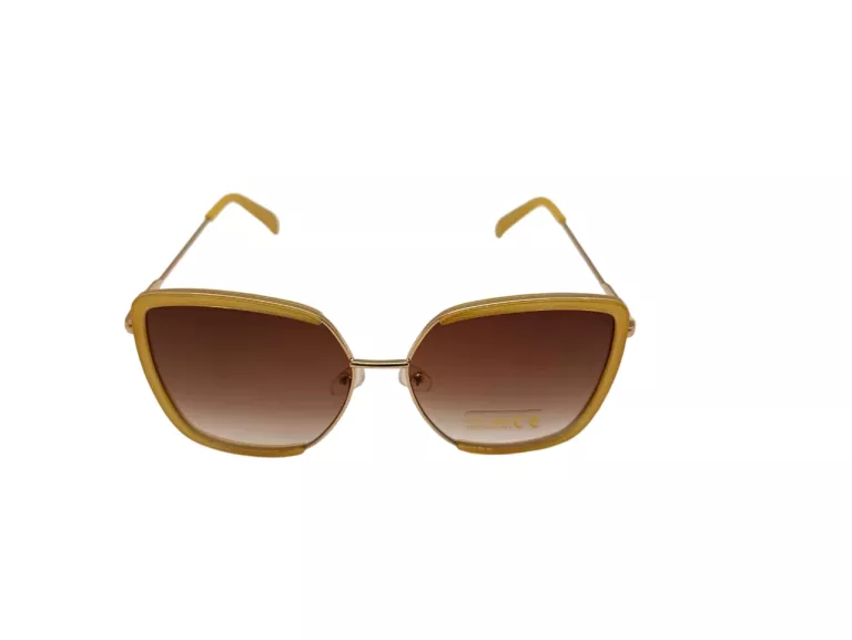 OKULARY PRZECIWSŁONECZNE BIJOU BRIGITTE 102.995.690 ŻÓŁTO ZŁOTE METKA
