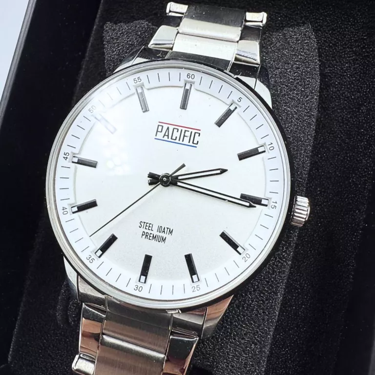 ZEGAREK PACIFIC S1046 + PUDEŁKO