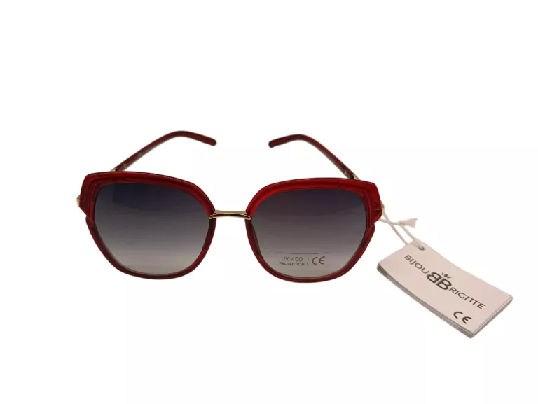 OKULARY PRZECIWSŁONECZNE BIJOU BRIGITTE 102.971.630/01 BORDO UV400 METKA