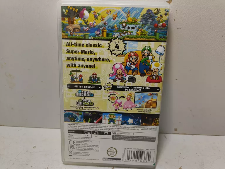 NEW SUPER MARIO BROS U DELUXE NINTENDO SWITCH
