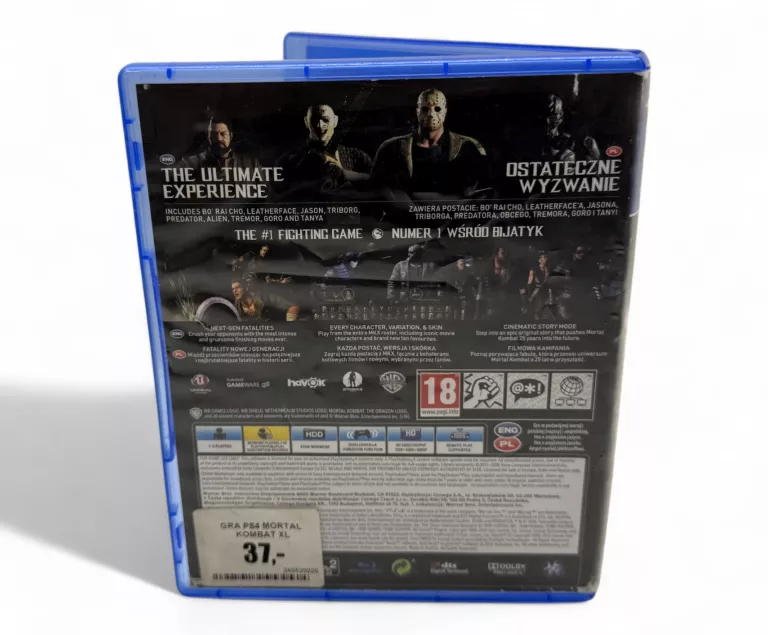GRA PS4 MORTAL KOMBAT XL