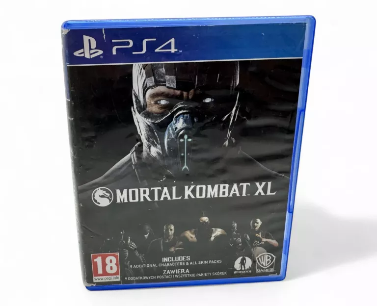 GRA PS4 MORTAL KOMBAT XL