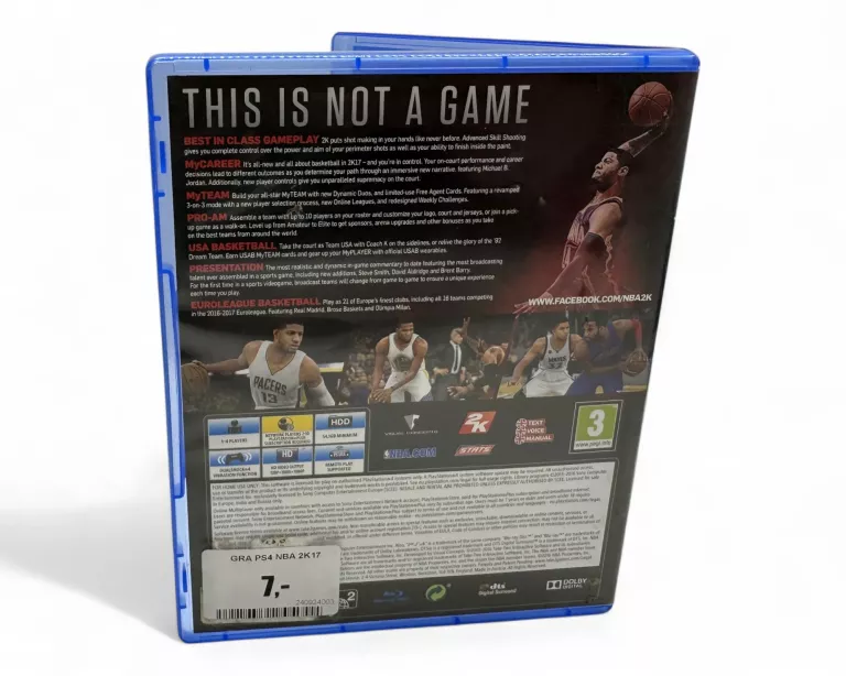 GRA PS4 NBA 2K17