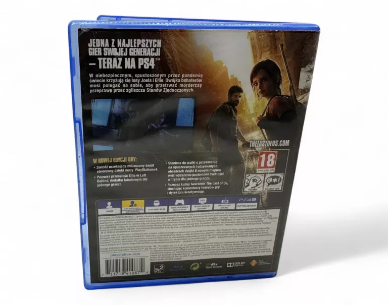 GRA PS4 THE LAST OF US REMASTERED