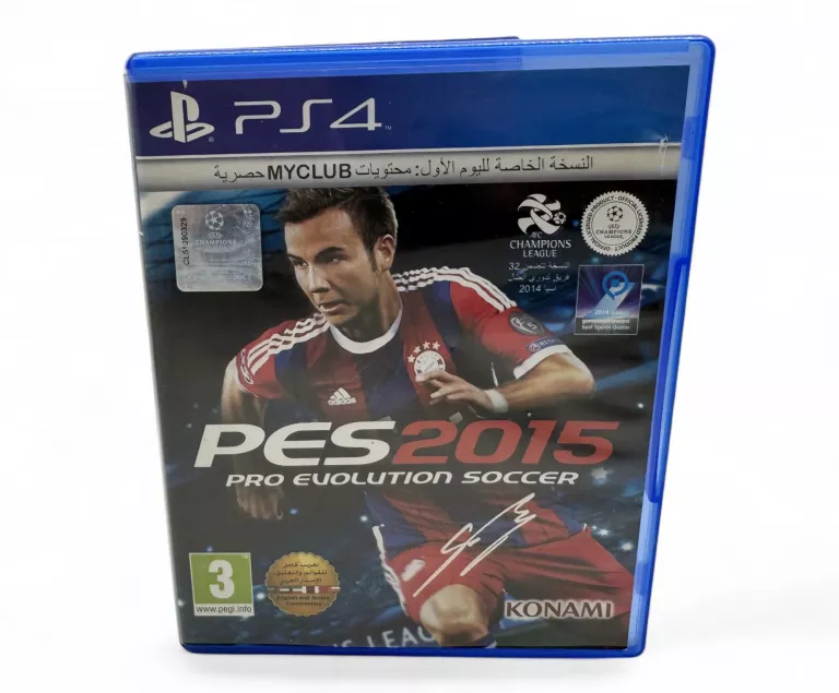 GRA PS4 PES 2015 PRO EVOLUTION SOCCER