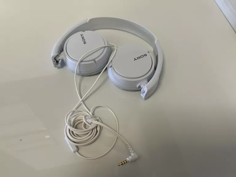 SŁUCHAWKI PRZEWODOWE SONY MDR-ZX110 BIAŁE