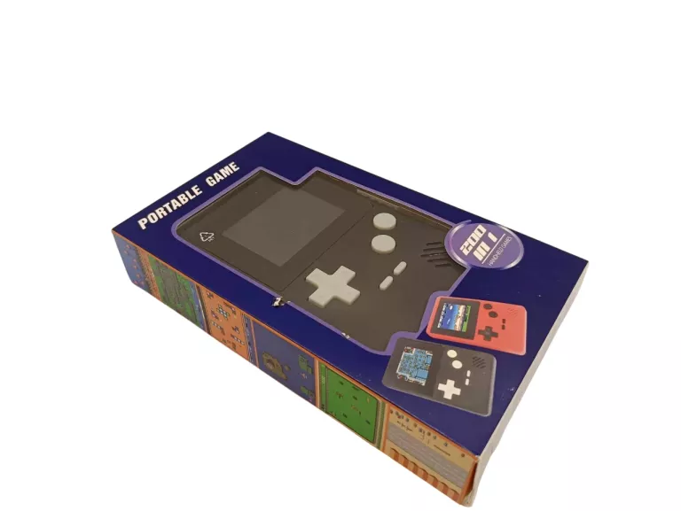 GRA PRZENOŚNA PORTABLE GAME 200 GIER CZARNA