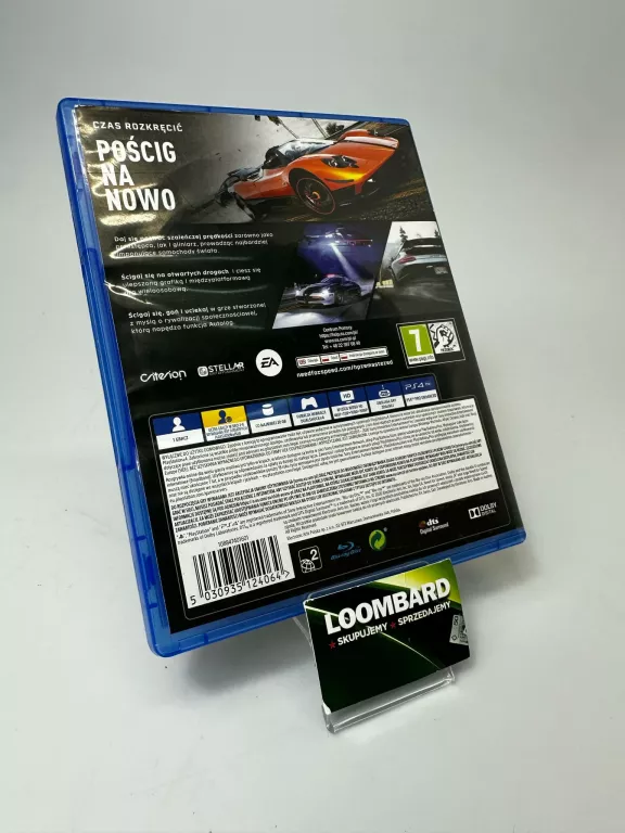 GRA PS4 NEED FOR SPEED HOT PURSUIT REMASTERED