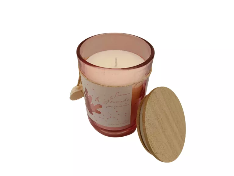 SINSAY ŚWIECA ZAPACHOWA SUN&SAND ZAPACH KWIATOWY CYTRUSOWY 220G