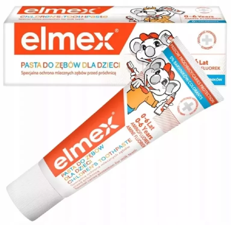 ELMEX PASTA DO ZĘBÓW DLA DZIECI 0-6 LAT 50G 4007965560101