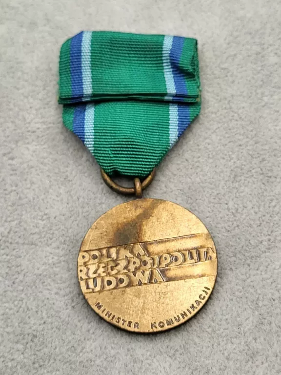 MEDAL / ODZNACZENIE ZA ZASŁUGI DLA TRANSPORTU PRL