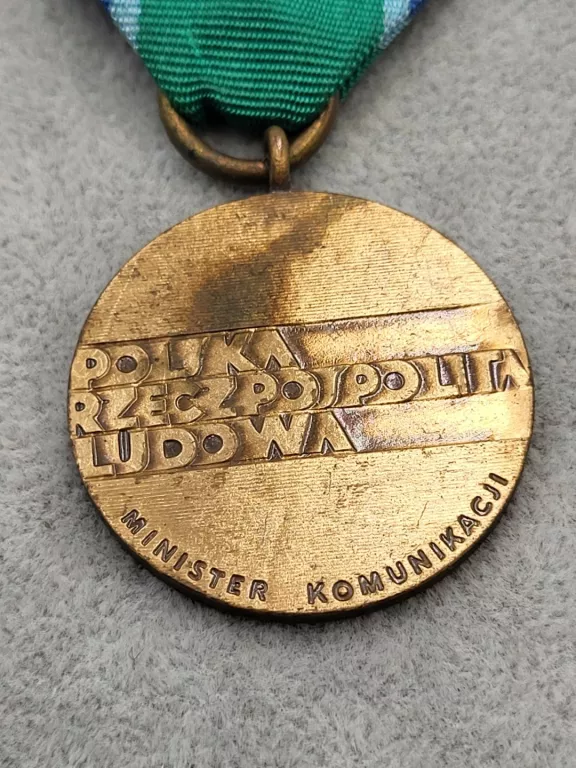 MEDAL / ODZNACZENIE ZA ZASŁUGI DLA TRANSPORTU PRL