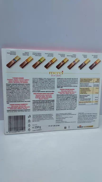 MIESZANKA CZEKOLADEK MERCI