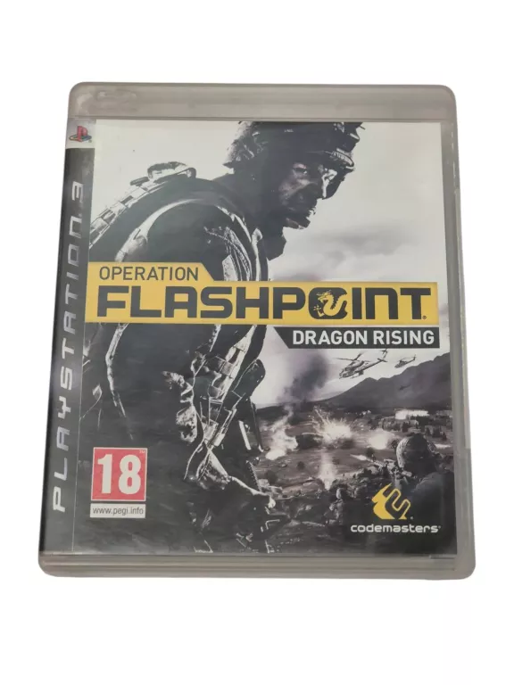 PS3 OPERATION FLASHPOINT DRAGON RISING STAN 10/10