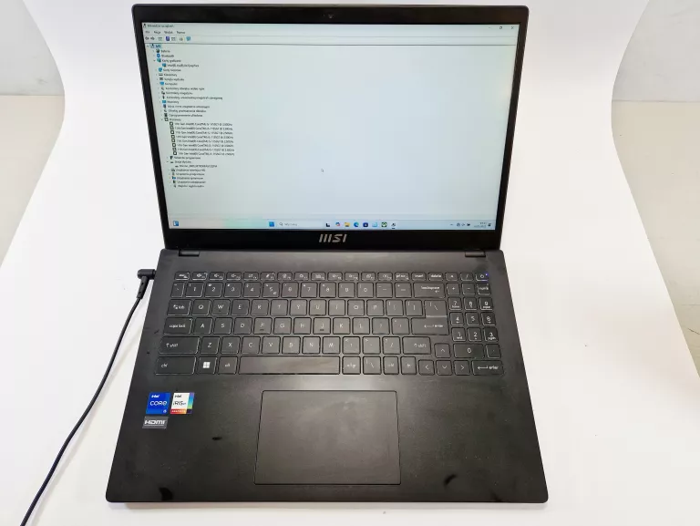 MSI MODERN 15 | INTEL I5 | RAM 8GB | DYSK 512GB | IRIS XE | WIN 11 HOME
