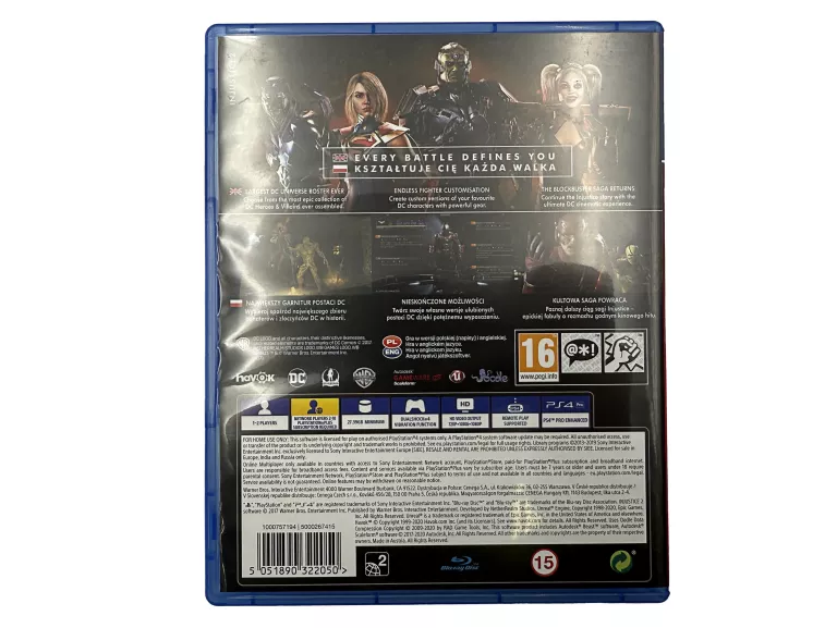 GRA PS4 PLAYSTATION 4 INJUSTICE 2