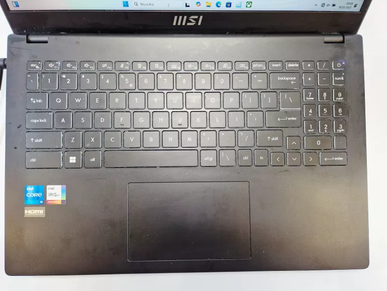 MSI MODERN 15 | INTEL I5 | RAM 8GB | DYSK 512GB | IRIS XE | WIN 11 HOME