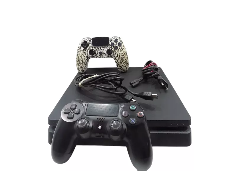 KONSOLA PS4 SLIM 500GB + PAD + PAD ZAMIENNIK