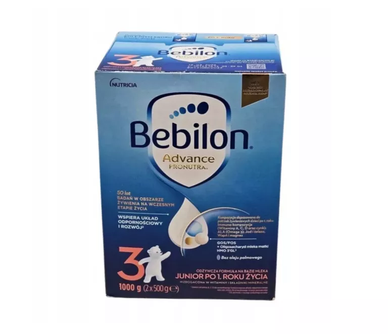 BEBILON 3 PRONUTRA ADVANCE MLEKO NASTĘPNE 1000 G
