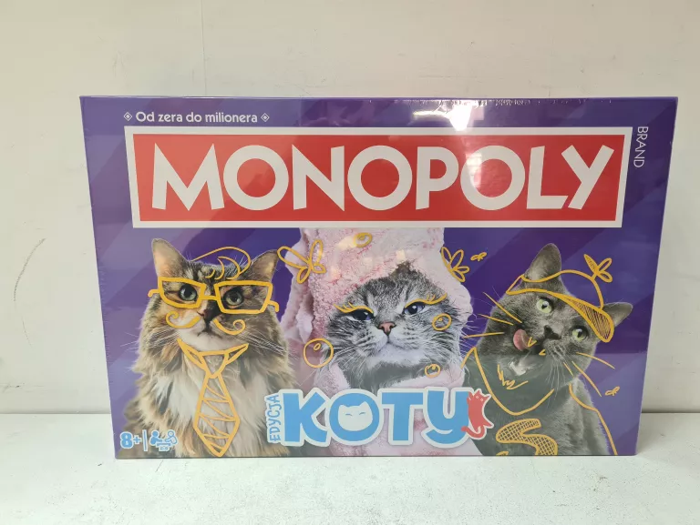 GRA PLANSZOWA MONOPOLY EDYCJA KOTY