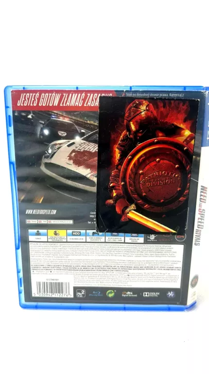 NEED FOR SPEED RIVALS GRA NA PS4