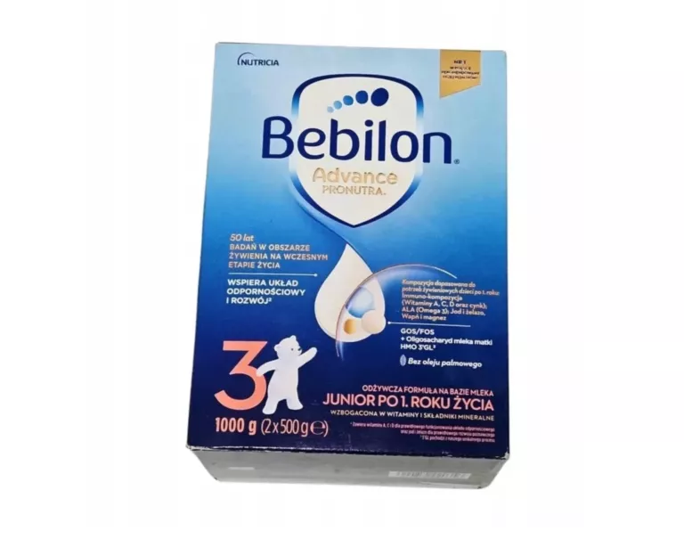 BEBILON 3 PRONUTRA ADVANCE MLEKO NASTĘPNE 1000 G