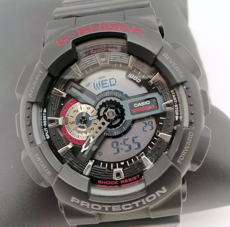 ZEGAREK CASIO G-SHOCK GA-110 (5146) CZARNY