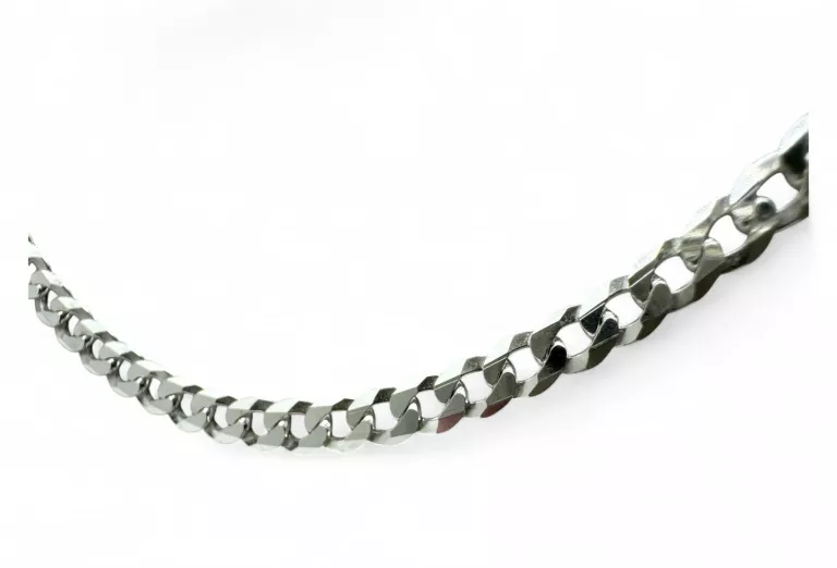 SREBRNY ŁAŃCUSZEK PANCERKA 925 | 9,11G | 50CM