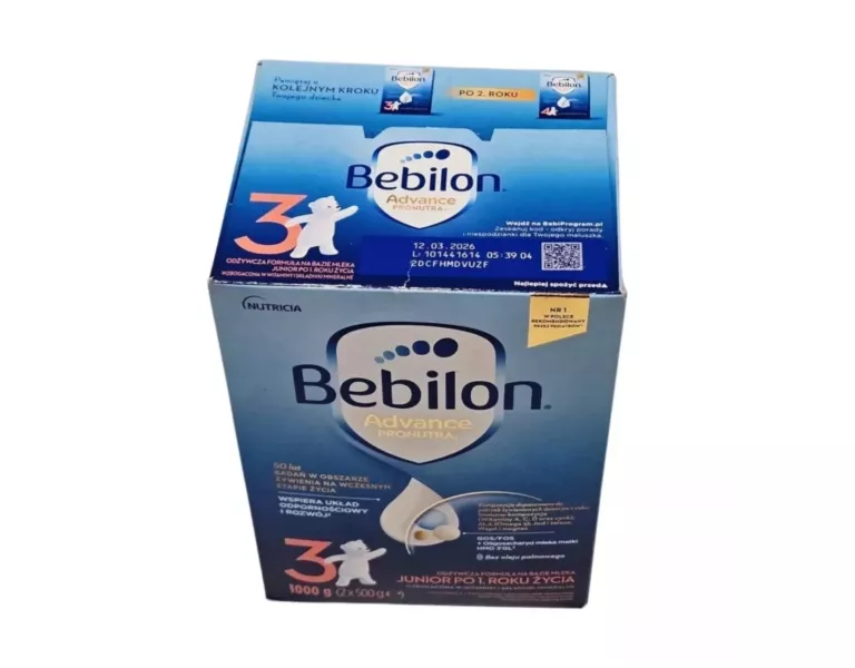 BEBILON 3 PRONUTRA ADVANCE MLEKO NASTĘPNE 1000 G