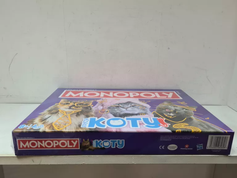 GRA PLANSZOWA MONOPOLY EDYCJA KOTY