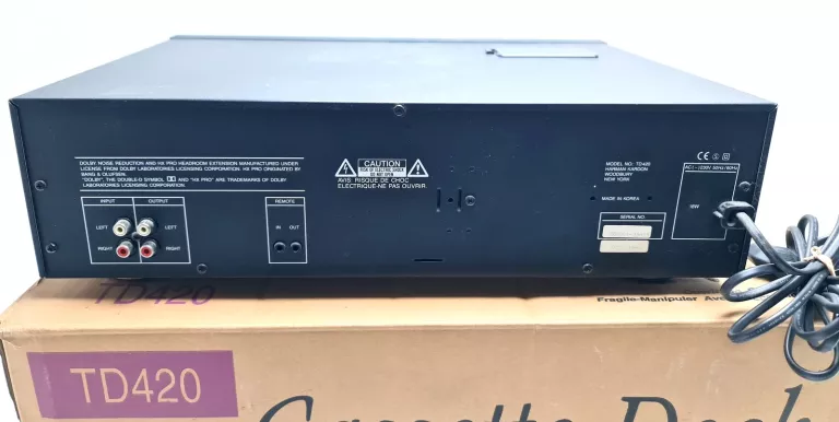 DECK MAGNETOFON HARMAN KARDON TD420