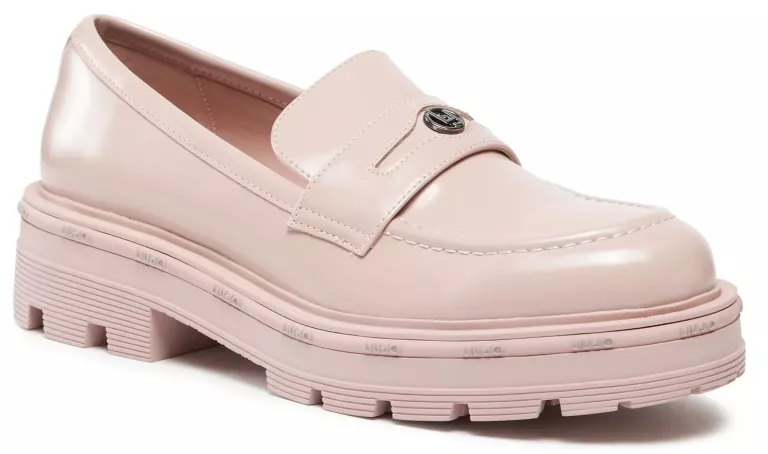 BUTY R.38 LIU JO MOKASYNY PUDROWY RÓŻ 2230078923026