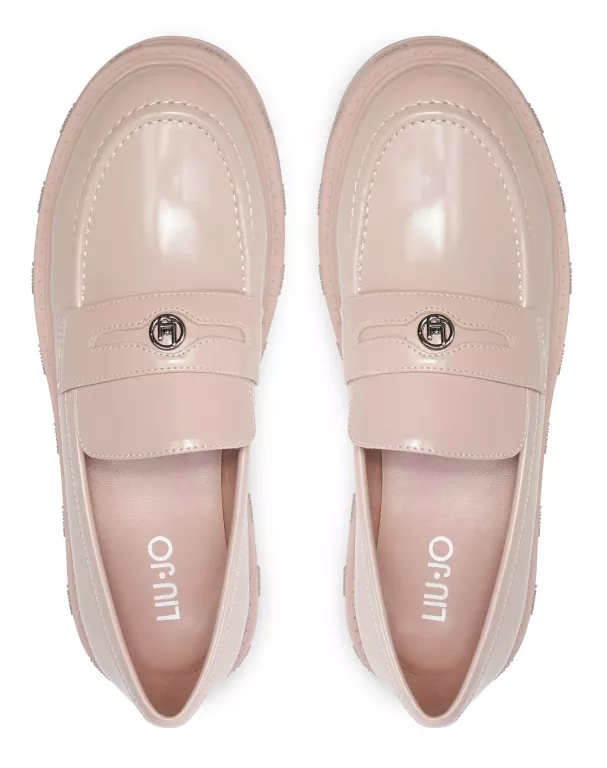 BUTY R.38 LIU JO MOKASYNY PUDROWY RÓŻ 2230078923026