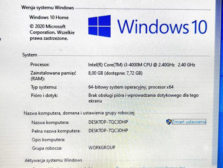 LAPTOP LENOVO THINKPAD E540 #I3/8RAM/500HDD