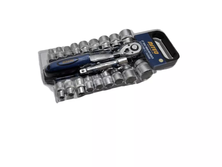 KLUCZ NASADOWY 1/2" Z NASADKAMI NITEO
