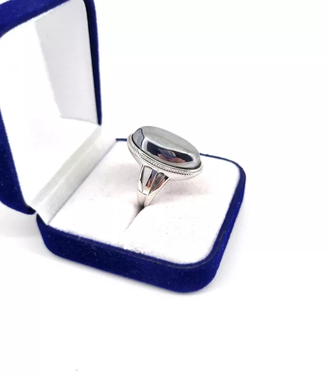 NIETUZINKOWY SREBRNY PIERŚCIONEK 925 6.13G R.14